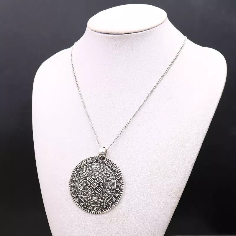 Colar Feminino Mandala Símbolo do Equilíbrio