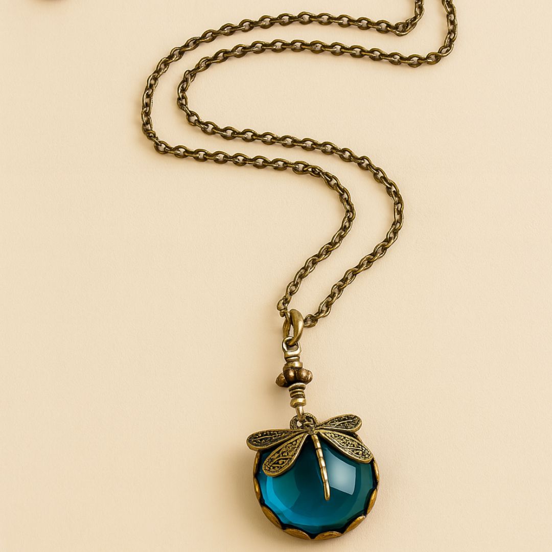 Colar Boho Vintage Libélula