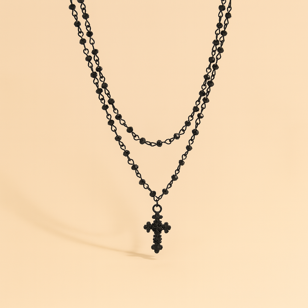 Colar Cruz de Proteção