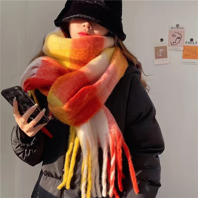Cachecol de Inverno Encanto Boho