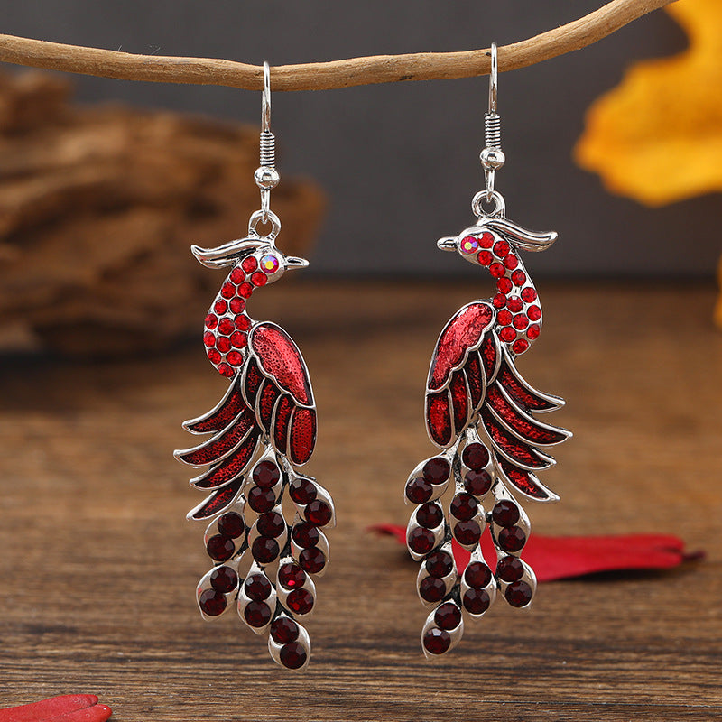 Brinco Feminino Encanto do Pavão