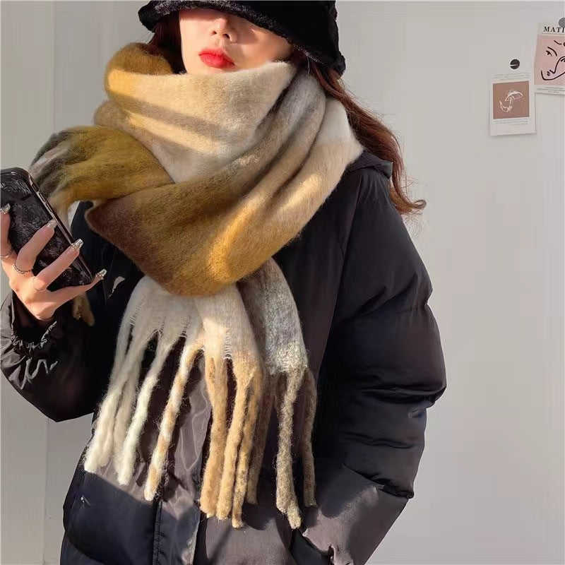 Cachecol de Inverno Encanto Boho