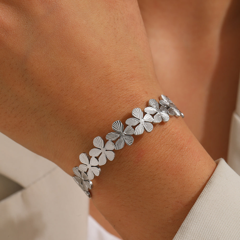 Bracelete Floral Vintage