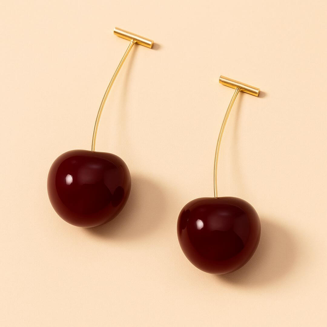 Brinco Feminino Doce Cereja