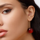 Brinco Feminino Doce Cereja