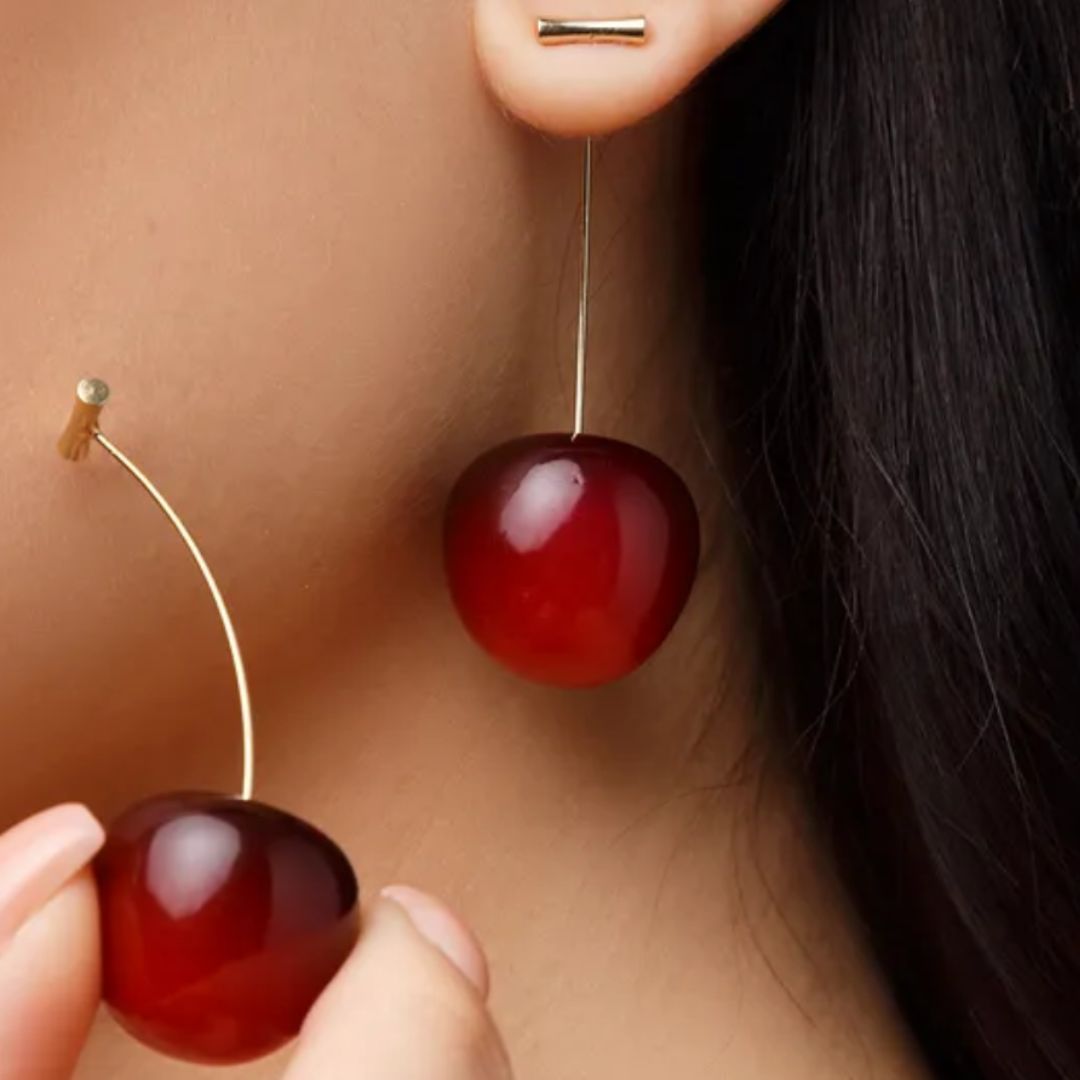 Brinco Feminino Doce Cereja