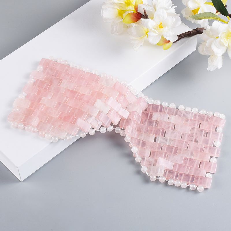 Máscara Facial de Quartzo Rosa Acalma e Relaxa