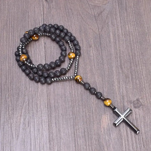 Terço de Pedras Naturais, Terço Igreja Católica, Rosário de Maria, terço de são miguel arcanjo, terço da divina providencia, Rosário, Mookaite, Envio Rápido, Parcelamento em até 12x, Entrega Grátis.