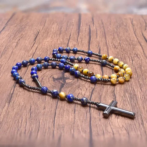 Terço de Pedras Naturais, Terço Igreja Católica, Rosário de Maria, terço de são miguel arcanjo, terço da divina providencia, Rosário, Mookaite, Envio Rápido, Parcelamento em até 12x, Entrega Grátis.