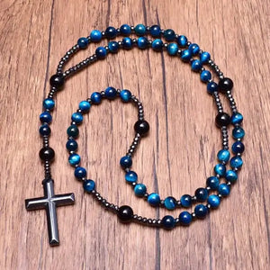 Terço de Pedras Naturais, Terço Igreja Católica, Rosário de Maria, terço de são miguel arcanjo, terço da divina providencia, Rosário, Mookaite, Envio Rápido, Parcelamento em até 12x, Entrega Grátis.