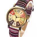 Relógio Boho Vintage