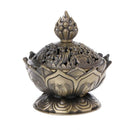 Incensário Flor de Lótus, Sândalo Aromático, Beleza Espiritual, Decoração Zen, Significado da Flor de Lótus, Aromaterapia Elegante, Incensário em Liga de Zinco, Meditação Tranquilizadora, Presente Espiritual, Estética e Significado, Decoração Espiritual, Incenso Relaxante, Flor de Lótus em Três Cores, Ambiente Sereno, Práticas de Bem-Estar, Incenso Aromático, Elegância Decorativa, Renascimento Espiritual, Aura Tranquilizadora, Design Único.