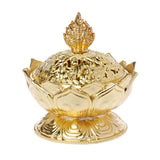 Incensário Flor de Lótus, Sândalo Aromático, Beleza Espiritual, Decoração Zen, Significado da Flor de Lótus, Aromaterapia Elegante, Incensário em Liga de Zinco, Meditação Tranquilizadora, Presente Espiritual, Estética e Significado, Decoração Espiritual, Incenso Relaxante, Flor de Lótus em Três Cores, Ambiente Sereno, Práticas de Bem-Estar, Incenso Aromático, Elegância Decorativa, Renascimento Espiritual, Aura Tranquilizadora, Design Único.