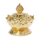 Incensário Flor de Lótus, Sândalo Aromático, Beleza Espiritual, Decoração Zen, Significado da Flor de Lótus, Aromaterapia Elegante, Incensário em Liga de Zinco, Meditação Tranquilizadora, Presente Espiritual, Estética e Significado, Decoração Espiritual, Incenso Relaxante, Flor de Lótus em Três Cores, Ambiente Sereno, Práticas de Bem-Estar, Incenso Aromático, Elegância Decorativa, Renascimento Espiritual, Aura Tranquilizadora, Design Único.