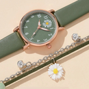 Relógio Feminino - Delicate Margarida + Pulseira de Brinde