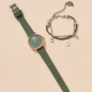 Relógio Feminino - Delicate Margarida + Pulseira de Brinde