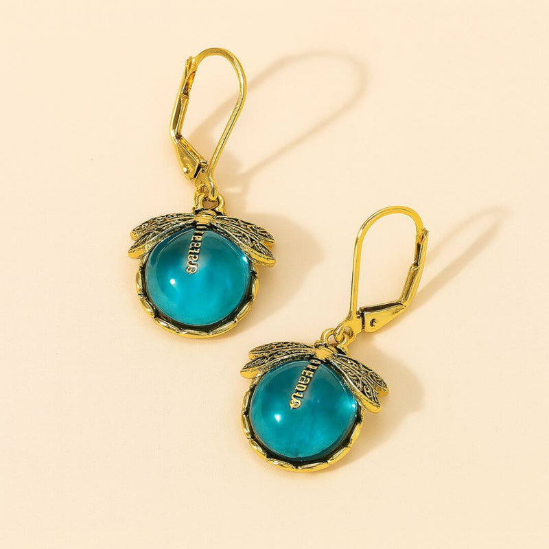 Brincos Boho Vintage Libélula
