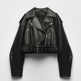 Jaqueta Feminina de Couro Black Charm