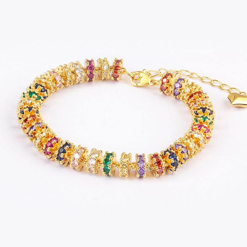 Pulseira Feminina Aura Colorida