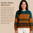 Suéter Boho Abstract