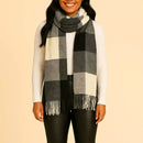 Cachecol Xadrez Boho