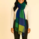 Cachecol Xadrez Boho