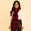 Cachecol Xadrez Boho