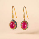 Brinco de Cornalina - Chakra Sacral