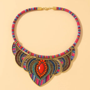 Colar Boho Color Vibrante