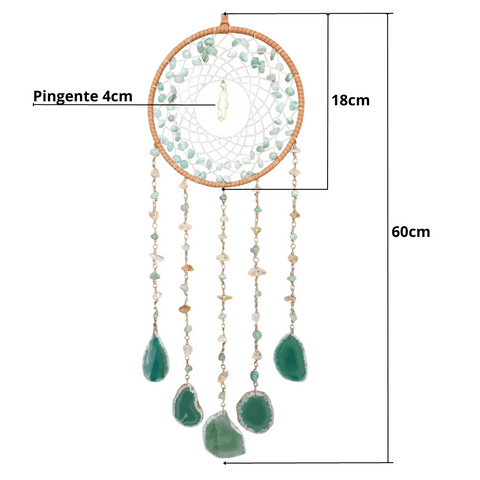 Filtro dos Sonhos, Pedra Aventurina, Ambiente Calmo, Tranquilidade em Casa, Energia Positiva, Artesanato Feito à Mão, Decoração Espiritual, Aventurina Verde, Equilíbrio Vital, Cura Física, Proteção do Coração, Harmonia nos Relacionamentos, Estresse, Insônia, Meditação, Presente Significativo, Joia Artesanal, Energia Curativa, Decoração Interativa, Serenidade em Casa.
