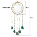 Filtro dos Sonhos, Pedra Aventurina, Ambiente Calmo, Tranquilidade em Casa, Energia Positiva, Artesanato Feito à Mão, Decoração Espiritual, Aventurina Verde, Equilíbrio Vital, Cura Física, Proteção do Coração, Harmonia nos Relacionamentos, Estresse, Insônia, Meditação, Presente Significativo, Joia Artesanal, Energia Curativa, Decoração Interativa, Serenidade em Casa.