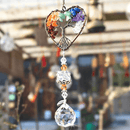 Filtro dos Sonhos, Coração 7 Chakras, Energia Positiva, Pedras Naturais, Decoração Espiritual, Quartzo de Cristal, Ametista, Sodalita, Aventurina, Olho de Tigre, Aventurina Laranja, Jaspe Vermelho, Harmonia Residencial, Inspiração Criativa, Bem-Estar Espiritual, Espetáculo de Cores, Decoração Energética, Prosperidade no Lar, Transformação Positiva, Amor e Luz no Ambiente.