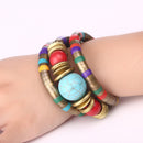 Bracelete Boho Círculo Místico