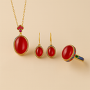 Kit Joias de Cornalina - Chakra Sacral