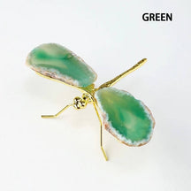 Decoração em Pedra Ágata, Libélulas de Pedra Natural, Energia Positiva para o Ambiente, Equilíbrio e Harmonia, Pedras Naturais para Prosperidade, Beleza e Significado na Decoração, Libélulas Esculpidas em Ágata, Aura Positiva para o Lar, Significado das Pedras Naturais, Equilíbrio Emocional e Espiritual, Decoração Zen em Ágata, Limpeza Energética do Ambiente, Atraia Prosperidade e Amor, Tamanho Médio de 11 a 13cm, Pedras Ágata Rosa, Azul e Verde