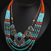 Colar Bohemia Vintage