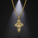 Colar Flor de Lótus - Simbolo de Pureza e Renovação