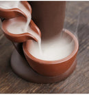 Incensário Cascata Fonte de Meditação