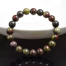 Pulseira Jaspe Sangue de Dragão - Proteção e Força