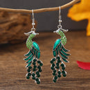 Brinco Feminino Encanto do Pavão