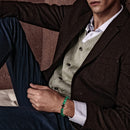 Pulseira de Pedras Naturais Sagrada Cruz