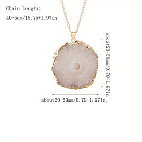 Colar Feminino de Pedras Naturais - Portal de Luz