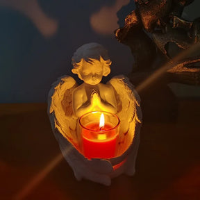 Decoração Anjo da Guarda em Oração