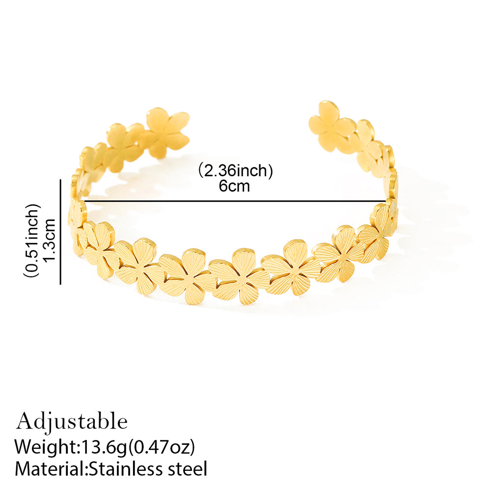 Bracelete Floral Vintage