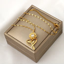 Colar Feminino Laços de Girassol