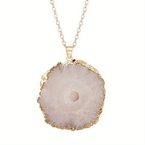 Colar Feminino de Pedras Naturais - Portal de Luz