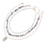 Conjunto de Colar Feminino Energias do Cristal