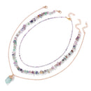 Conjunto de Colar Feminino Energias do Cristal