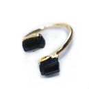 Anel Feminino Turmalina Negra Proteção Energética