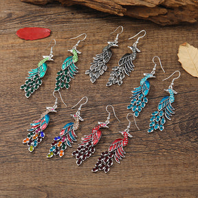 Brinco Feminino Encanto do Pavão